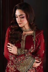 4-PC Charizma Unstitched Luxury Collection DJW5-09